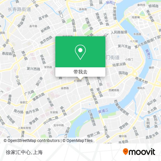 徐家汇中心地图