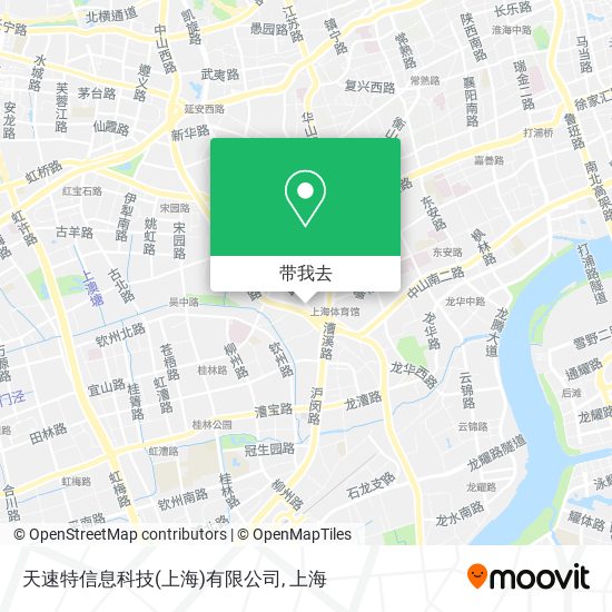 天速特信息科技(上海)有限公司地图