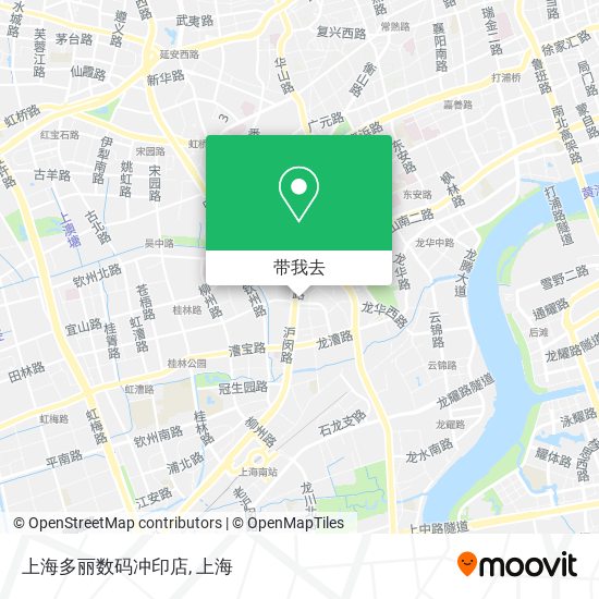 上海多丽数码冲印店地图