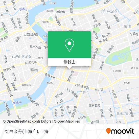 红白金丹(上海店)地图