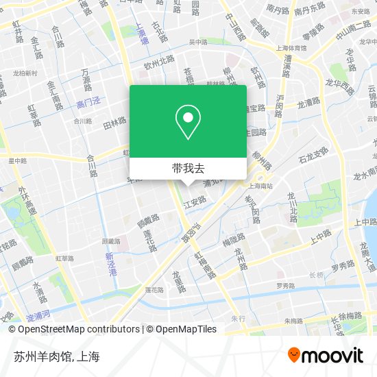 苏州羊肉馆地图