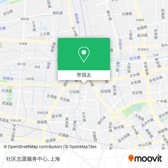 社区志愿服务中心地图