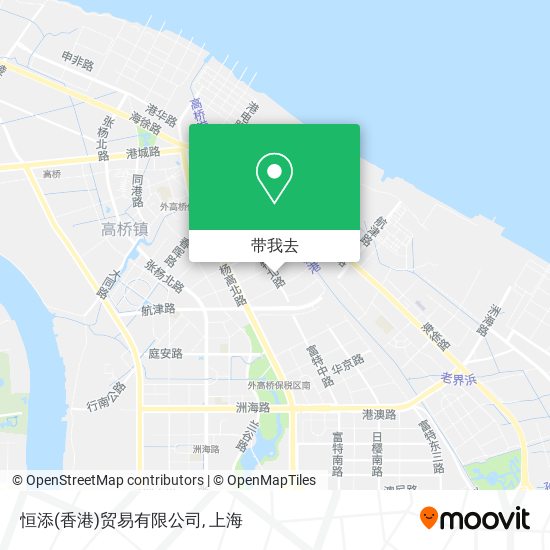 恒添(香港)贸易有限公司地图