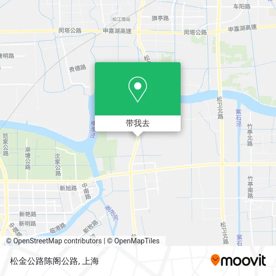 松金公路陈阁公路地图