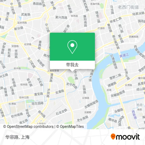 华容路地图