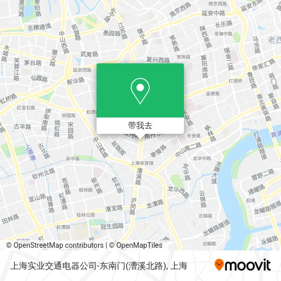 上海实业交通电器公司-东南门(漕溪北路)地图