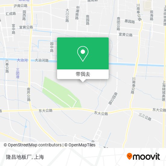 隆昌地板厂地图