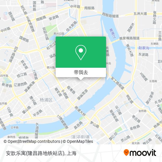 安歆乐寓(隆昌路地铁站店)地图