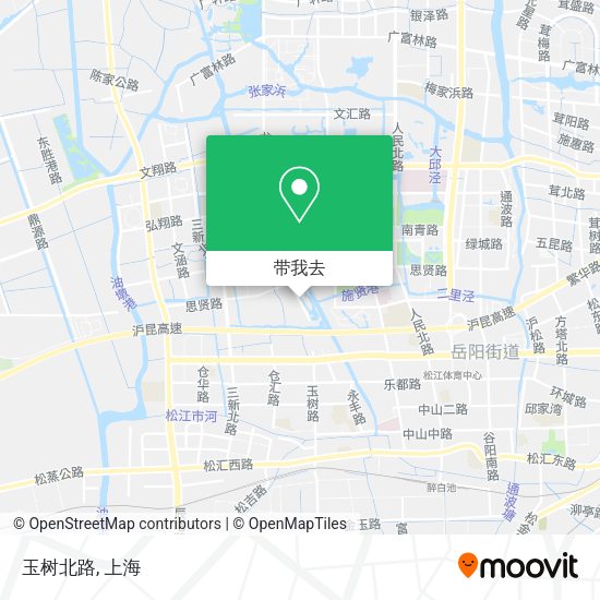玉树北路地图