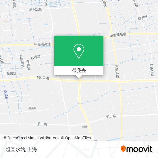 坦直水站地图