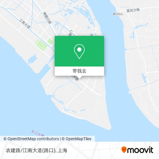 农建路/江南大道(路口)地图