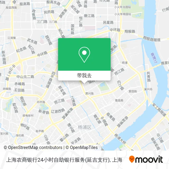 上海农商银行24小时自助银行服务(延吉支行)地图