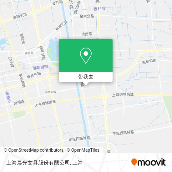 上海晨光文具股份有限公司地图