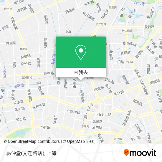 易仲堂(文迁路店)地图