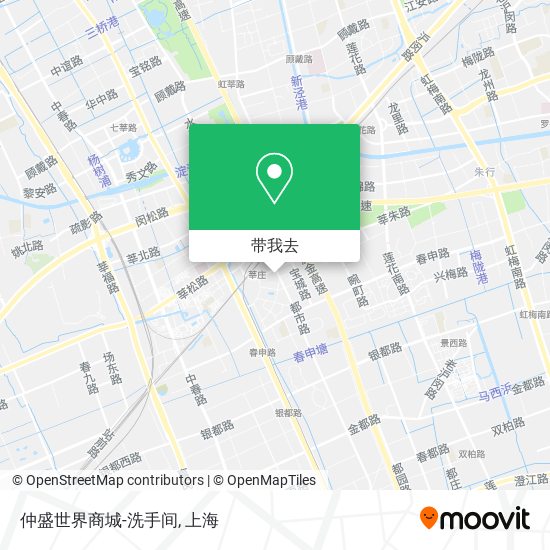 仲盛世界商城-洗手间地图