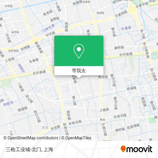 三枪工业城-北门地图