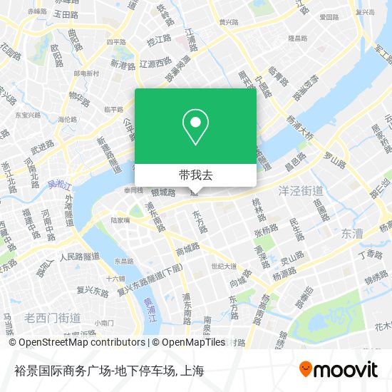 裕景国际商务广场-地下停车场地图