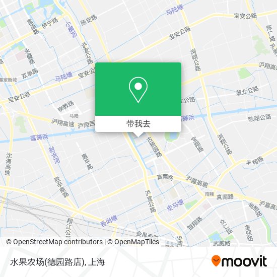 水果农场(德园路店)地图