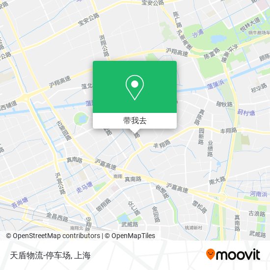 天盾物流-停车场地图