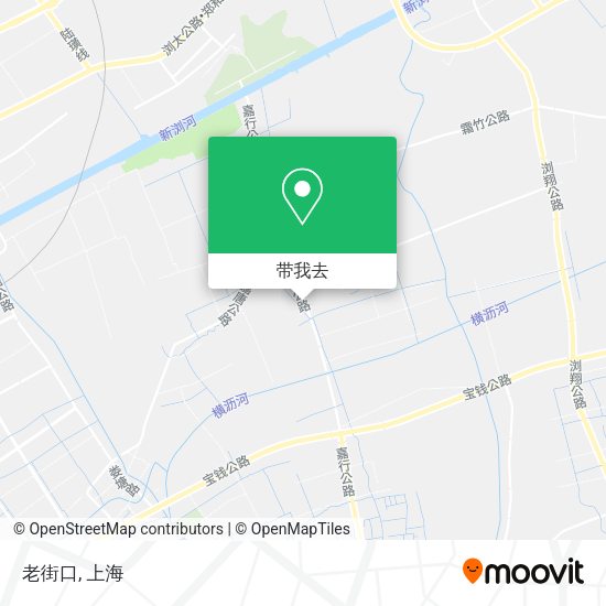 老街口地图