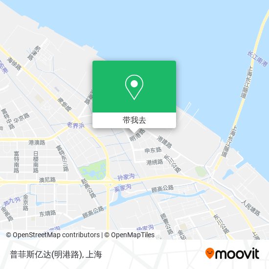 普菲斯亿达(明港路)地图