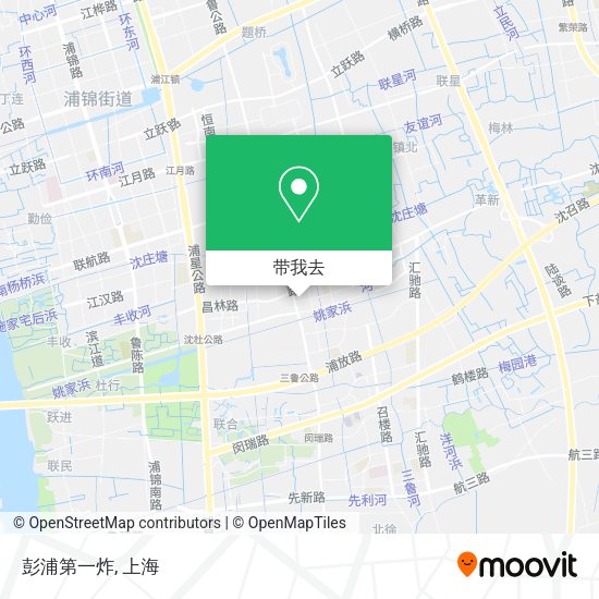 彭浦第一炸地图