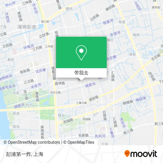 彭浦第一炸地图