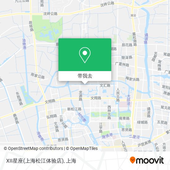 XII星座(上海松江体验店)地图