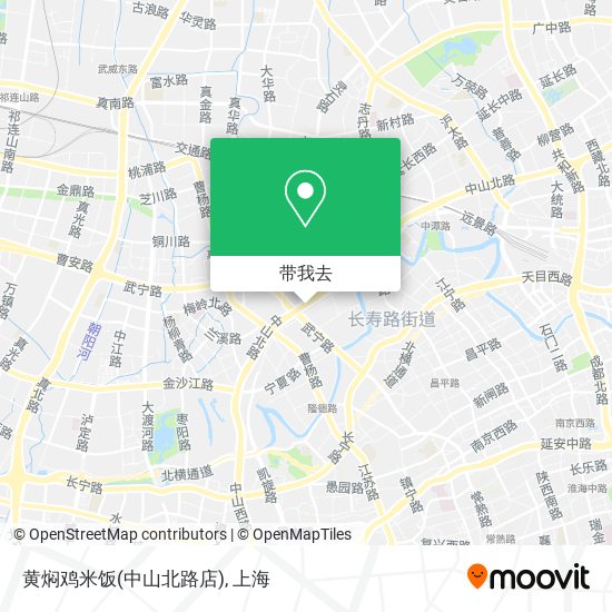 黄焖鸡米饭(中山北路店)地图