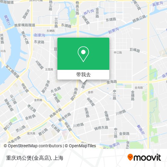 重庆鸡公煲(金高店)地图
