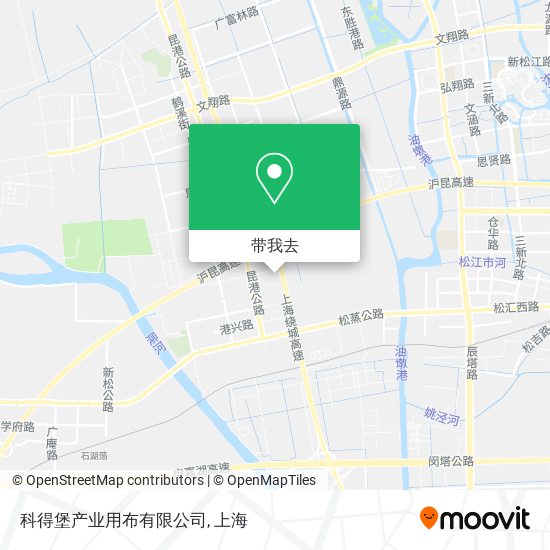 科得堡产业用布有限公司地图