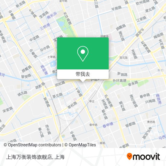 上海万衡装饰旗舰店地图