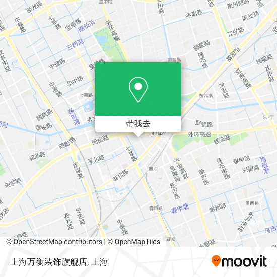 上海万衡装饰旗舰店地图