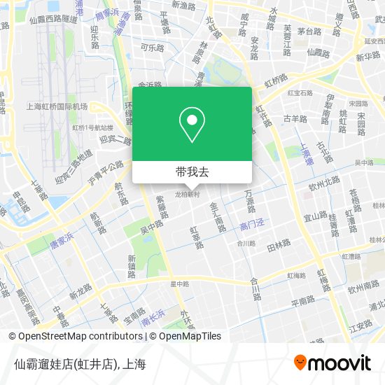 仙霸遛娃店(虹井店)地图