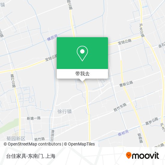 台佳家具-东南门地图