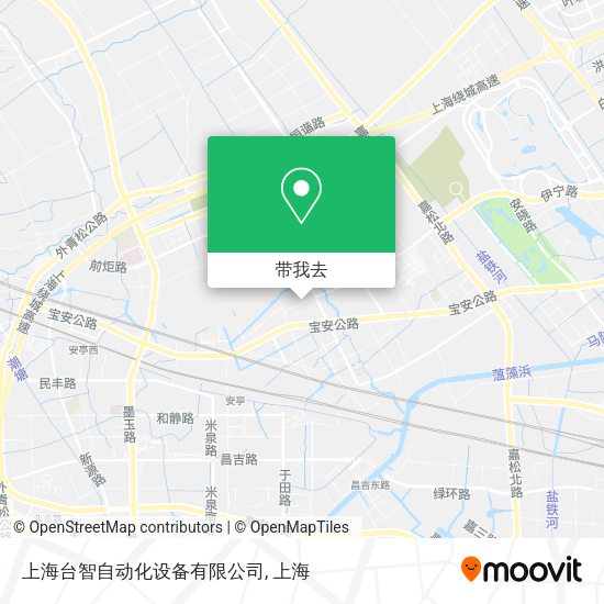 上海台智自动化设备有限公司地图