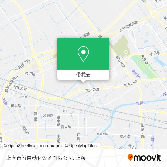 上海台智自动化设备有限公司地图