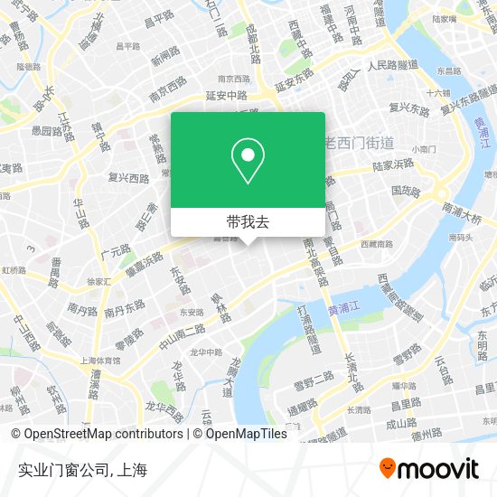 实业门窗公司地图