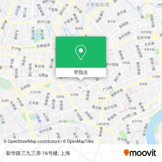 新华路三九三弄-16号楼地图
