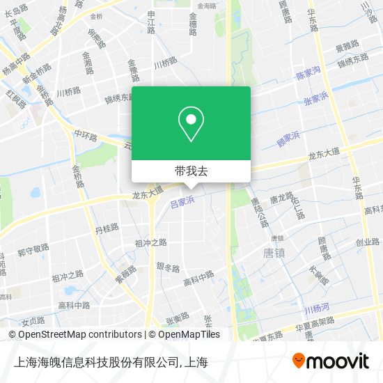 上海海魄信息科技股份有限公司地图