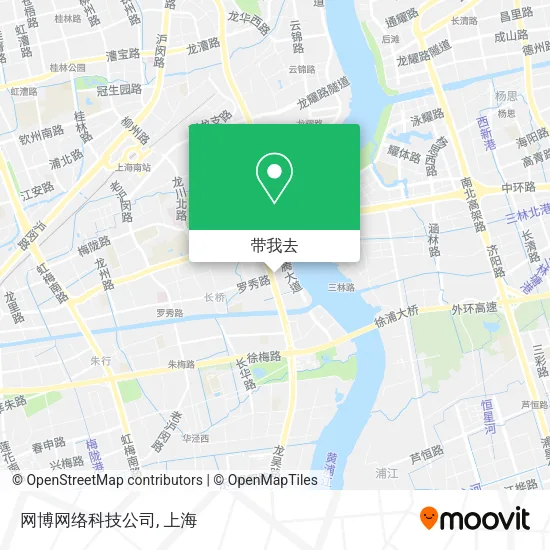 网博网络科技公司地图