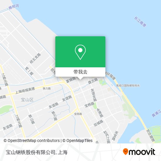 宝山钢铁股份有限公司地图