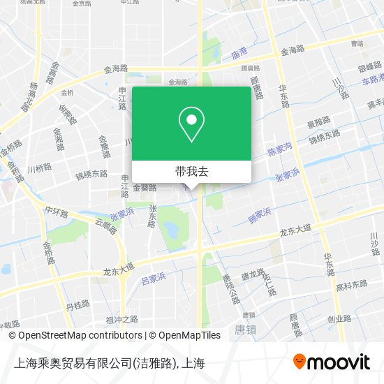 上海乘奥贸易有限公司(洁雅路)地图
