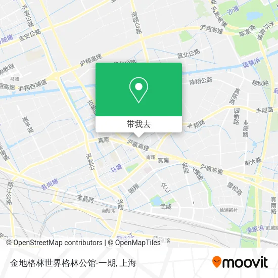 金地格林世界格林公馆-一期地图