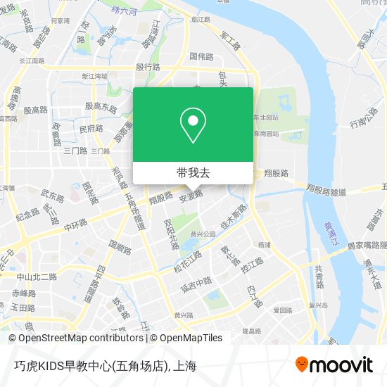 巧虎KIDS早教中心(五角场店)地图