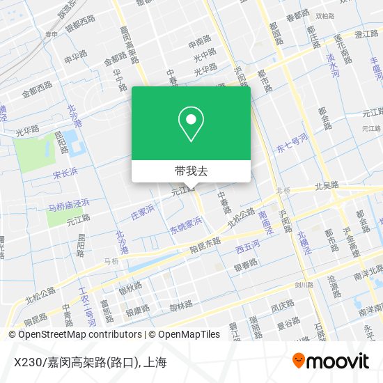 X230/嘉闵高架路(路口)地图