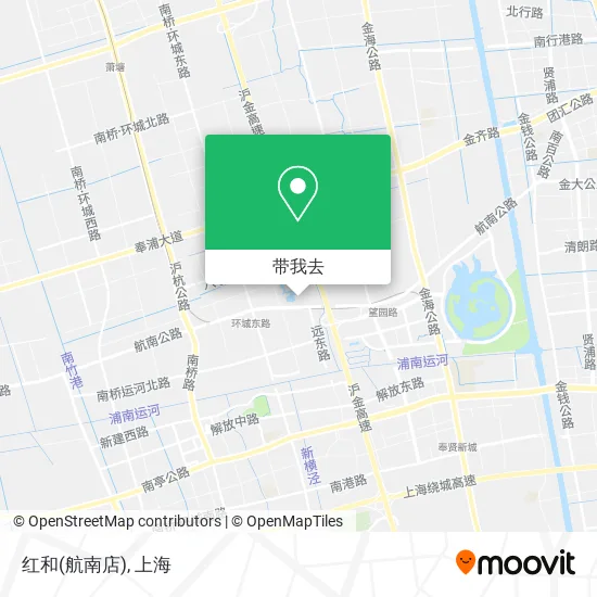 红和(航南店)地图
