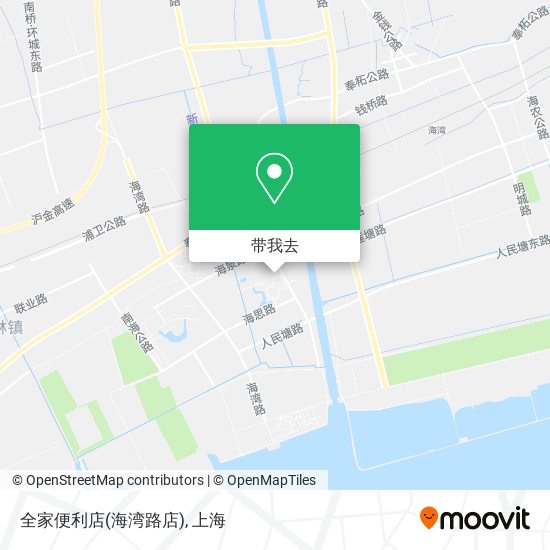 全家便利店(海湾路店)地图