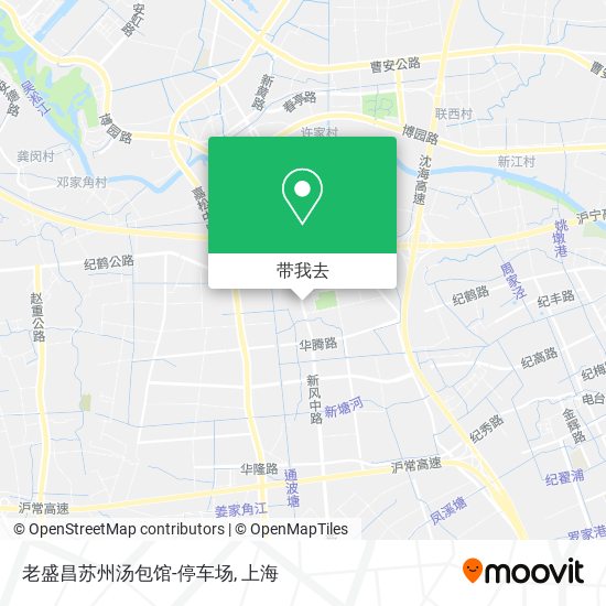 老盛昌苏州汤包馆-停车场地图
