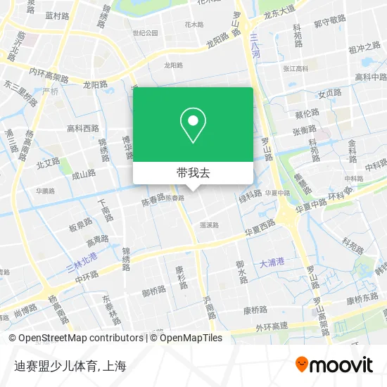 迪赛盟少儿体育地图